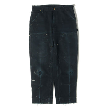 [雰囲気抜群 鬼フェード] ダックキャンバス ダブルニー ペインター ワークパンツ USA製