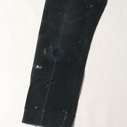 [雰囲気抜群 鬼フェード] ダックキャンバス ダブルニー ペインター ワークパンツ USA製