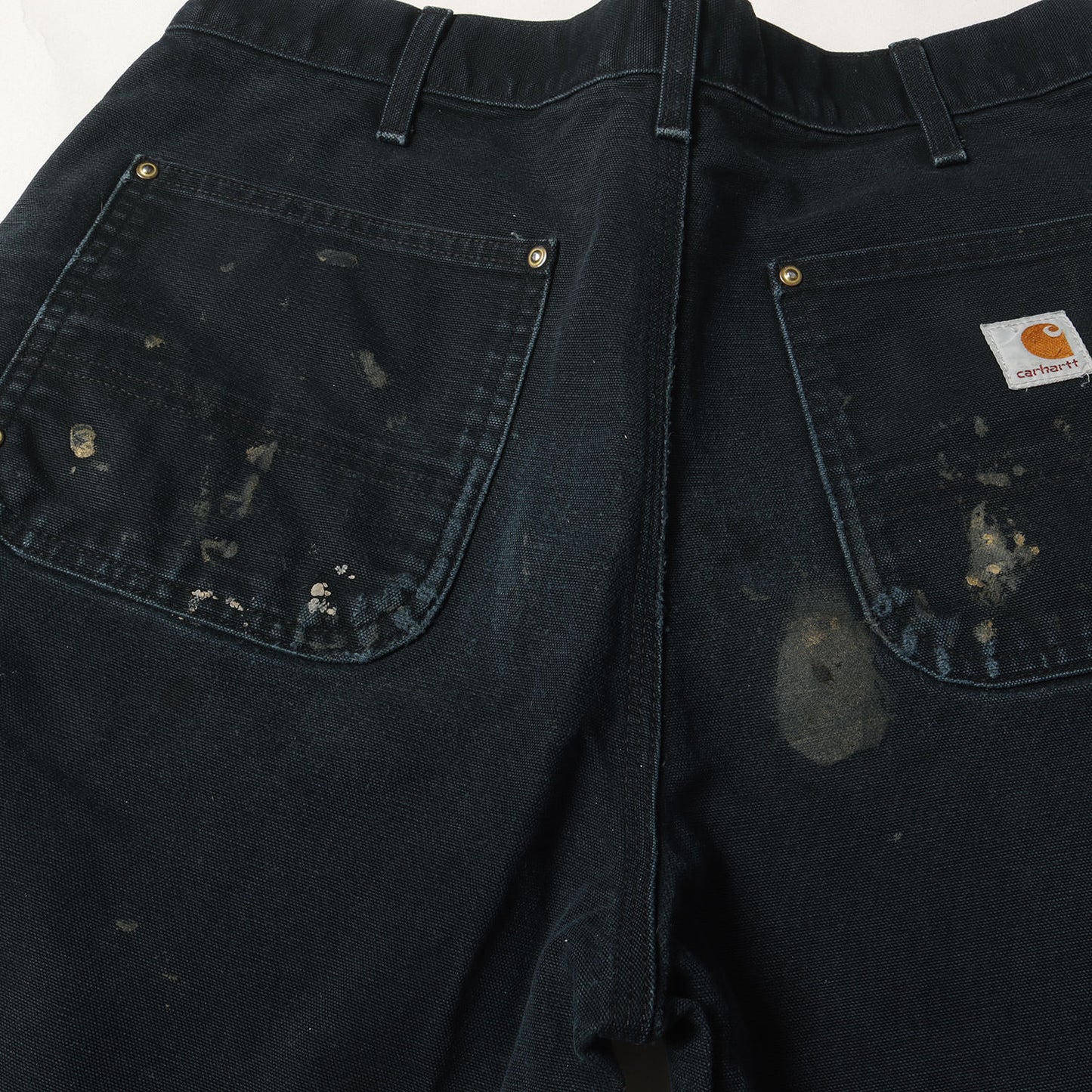 [雰囲気抜群 鬼フェード] ダックキャンバス ダブルニー ペインター ワークパンツ USA製