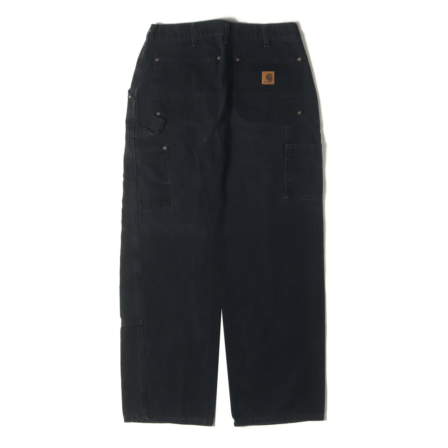 [GOODフェード] 00s ダックキャンバス ダブルニー ペインター ワークパンツ メキシコ製