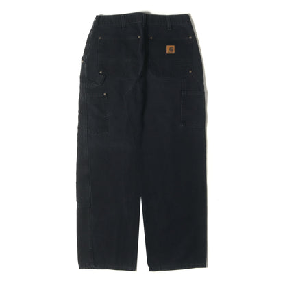 [GOODフェード] 00s ダックキャンバス ダブルニー ペインター ワークパンツ メキシコ製