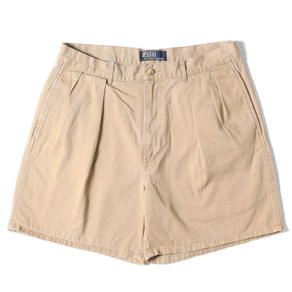 90s - 00s 2タック テイラー チノショーツ / オールドラルフローレン テイラーショーツ ポロチノ