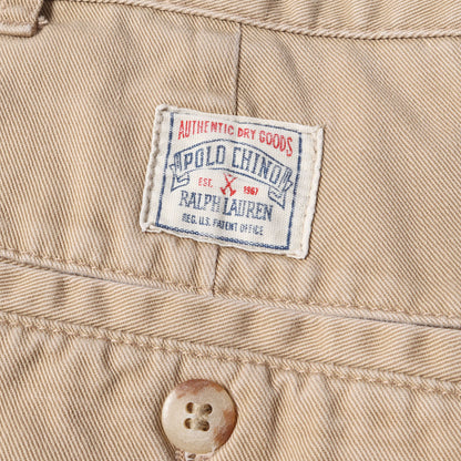90s - 00s 2タック テイラー チノショーツ / オールドラルフローレン テイラーショーツ ポロチノ
