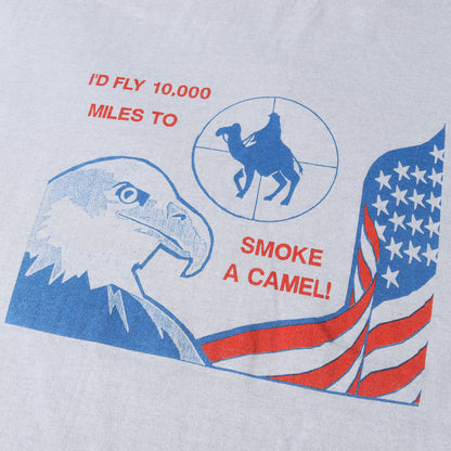 90s 星条旗 イーグル プリント Tシャツ / 90年代 USA製 HEF-T by Tee Jays ヘフト ティージェイズ