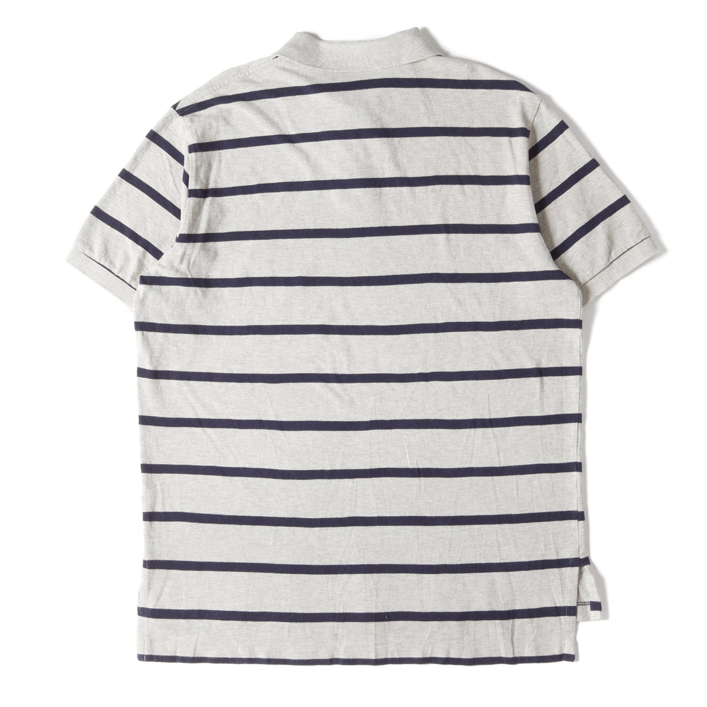 90s - 00s ワンポイント 鹿の子 ボーダー ポロシャツ / オールドラルフローレン ビッグサイズ