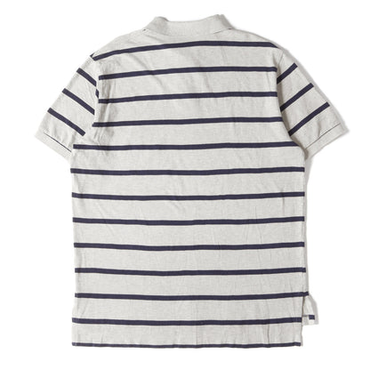 90s - 00s ワンポイント 鹿の子 ボーダー ポロシャツ / オールドラルフローレン ビッグサイズ