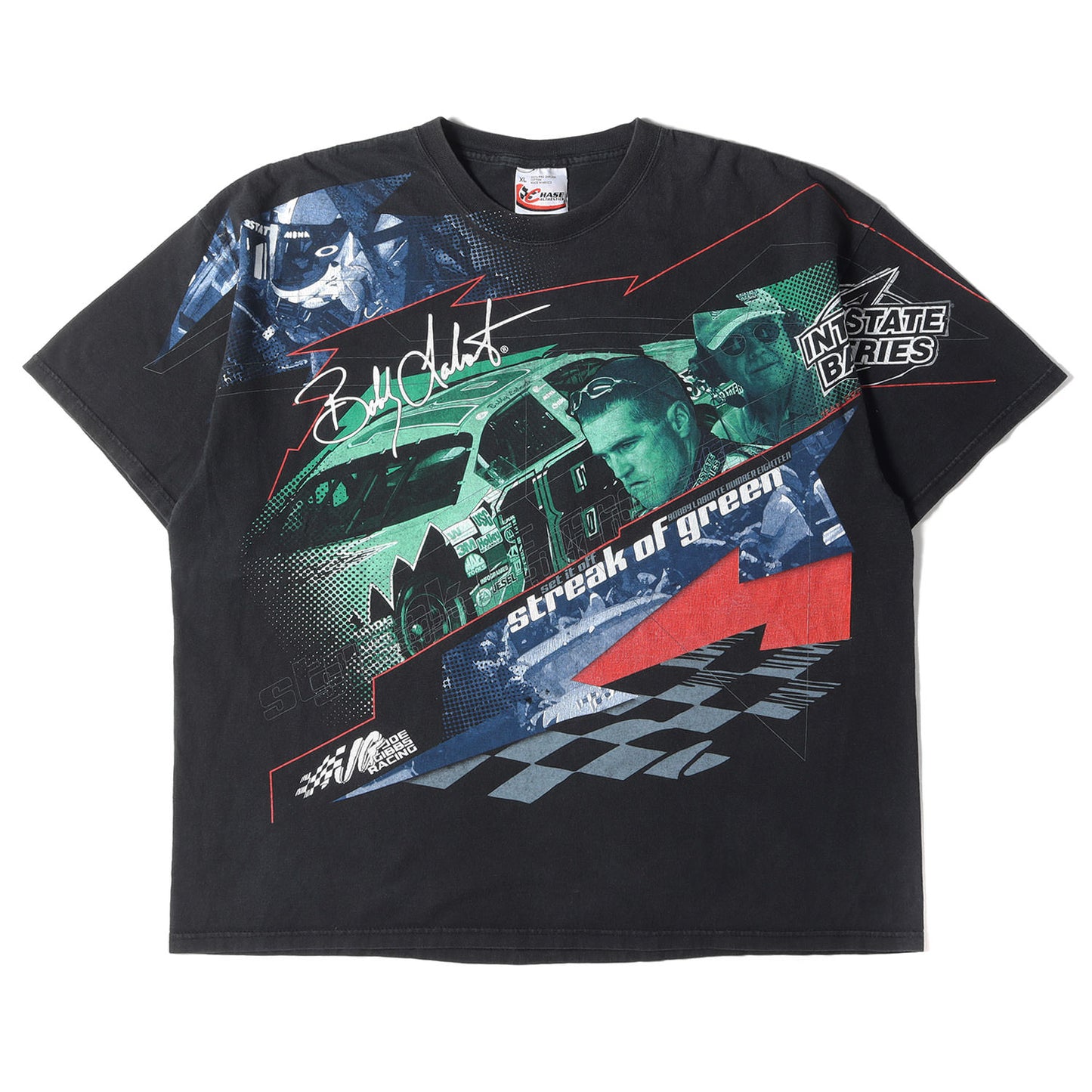 00s NASCAR Bobby Labonte レーシング Tシャツ / 00年代 CHASE AUTHENTICS チェイス 企業ロゴ