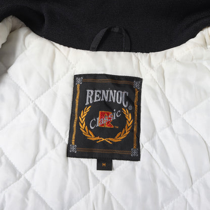 90s VFWプリント 裏キルティング ナイロン スタジャン / 90年代 RENNOC CLASSIC