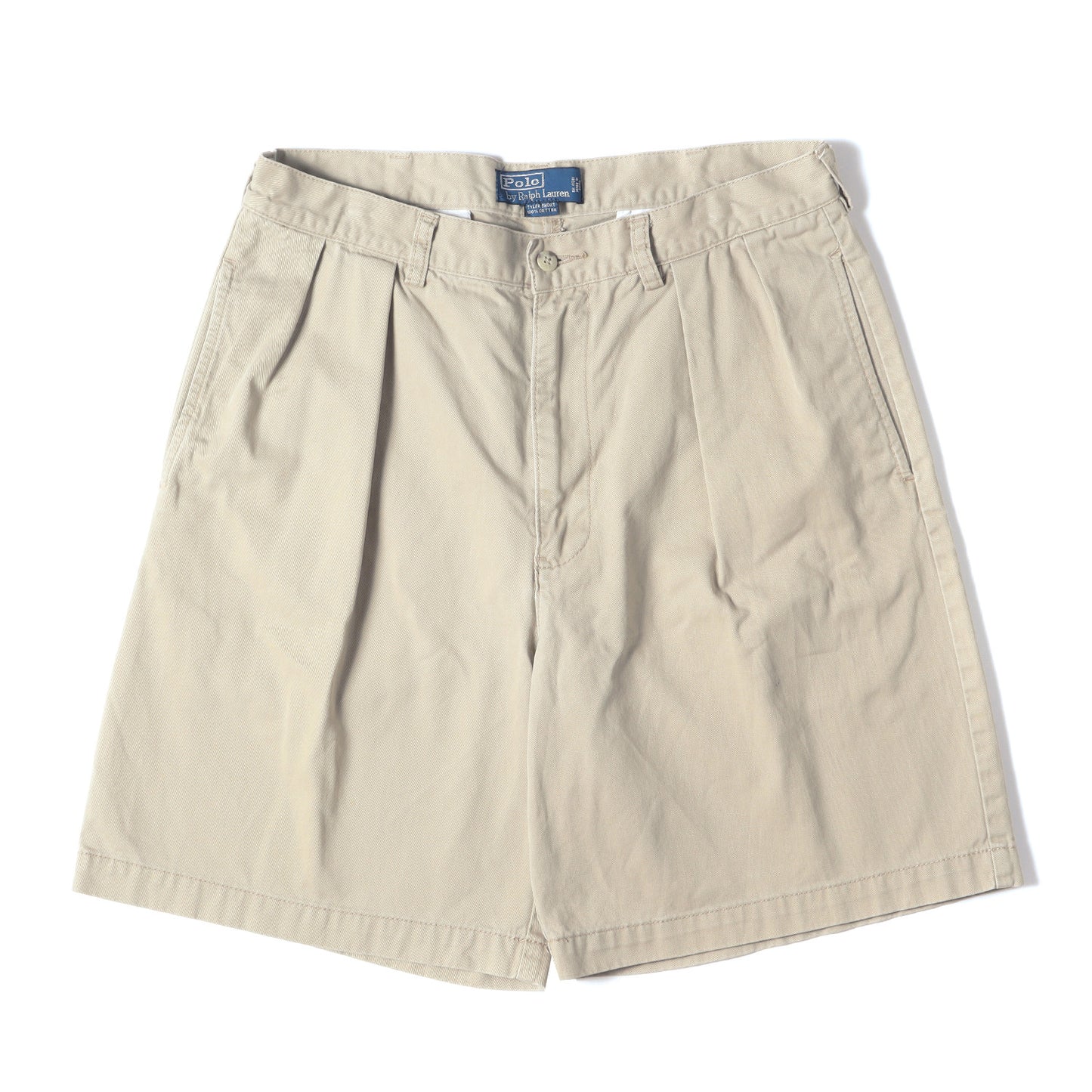 90s - 00s ツータック コットン チノショーツ TYLER SHORT / 90年代 00年代 オールドラルフローレン ポロチノ