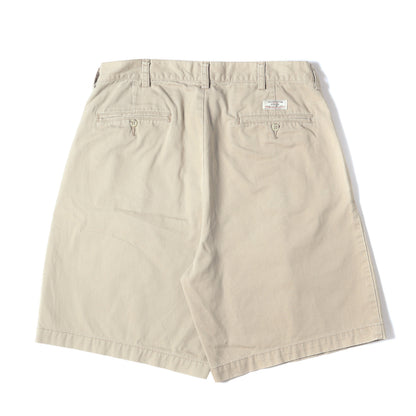 90s - 00s ツータック コットン チノショーツ TYLER SHORT / 90年代 00年代 オールドラルフローレン ポロチノ