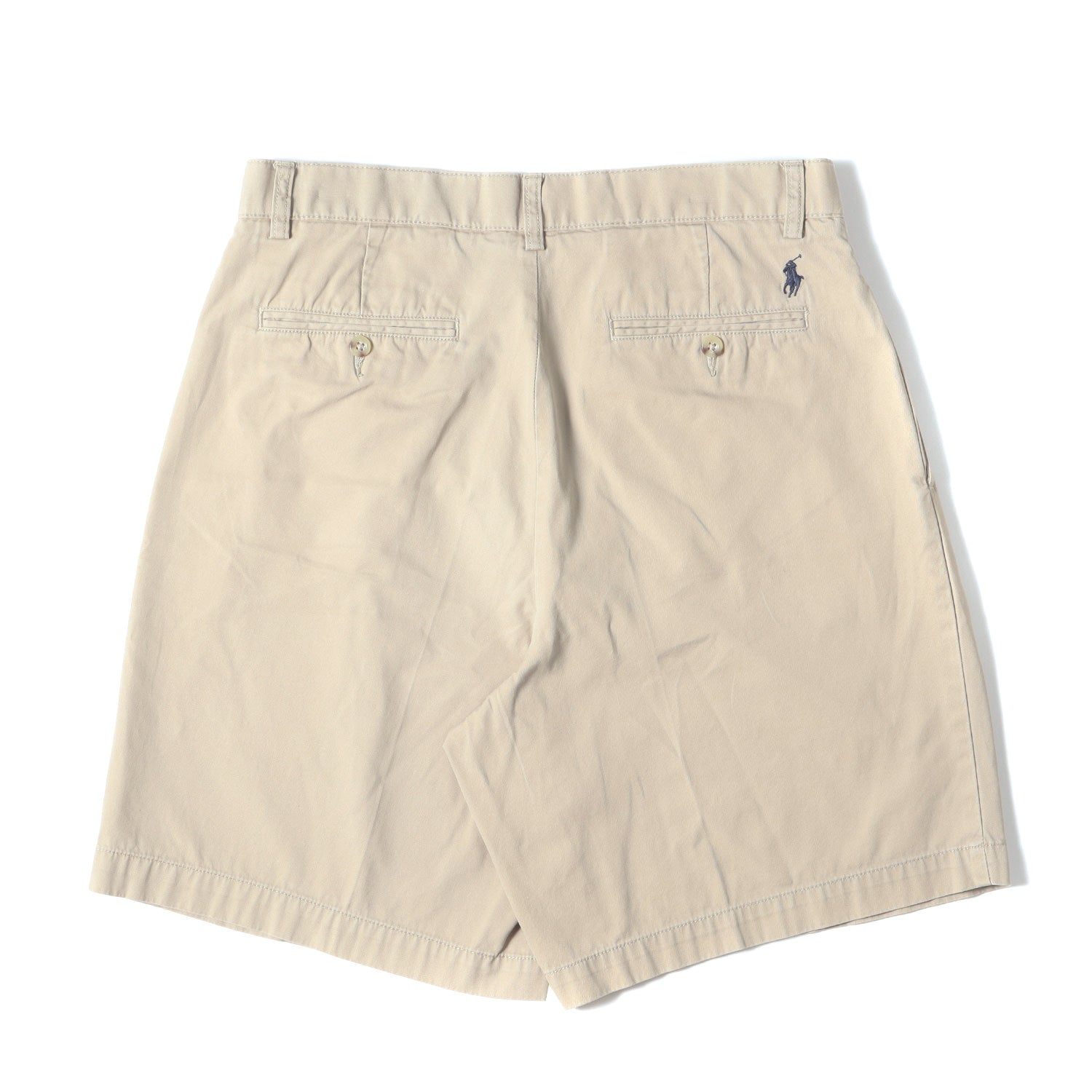 POLO Ralph Lauren (ポロ ラルフローレン) 90s - 00s ツータック コットン チノショーツ TYLER SHORT /  90年代 00年代 オールドラルフローレン ポロチノ – ブランド古着の通販・買取 | BEEGLE by Boo-Bee