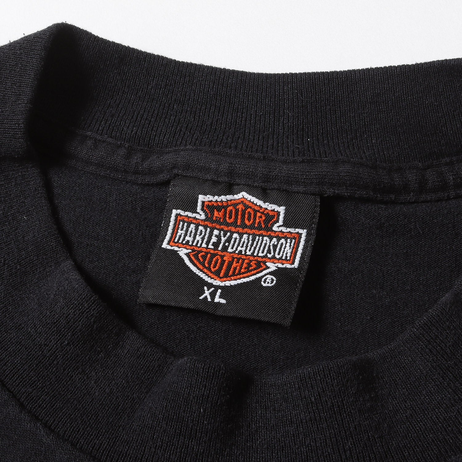 HARLEY-DAVIDSON (ハーレーダビッドソン) 90s 3D EMBLEM モーターサイクル ライトニング 両面プリント Tシャツ /  USA製 3Dエンブレム - ブランド古着の通販・買取 | BEEGLE by Boo-Bee