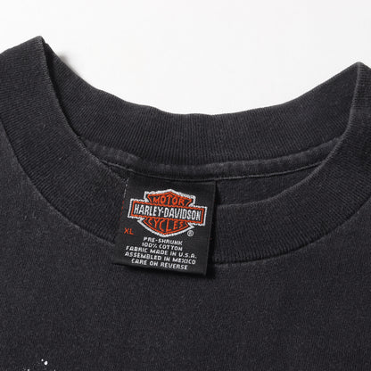 90s バイカー スネーク 両面プリント Tシャツ / 90年代 USA製 R.K. STRATMAN