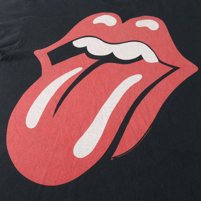 00s ローリングストーンズ 袖ロゴ リップ＆タン ロングスリーブ Tシャツ / A BIGGER BANG LIP & TONGUE LS