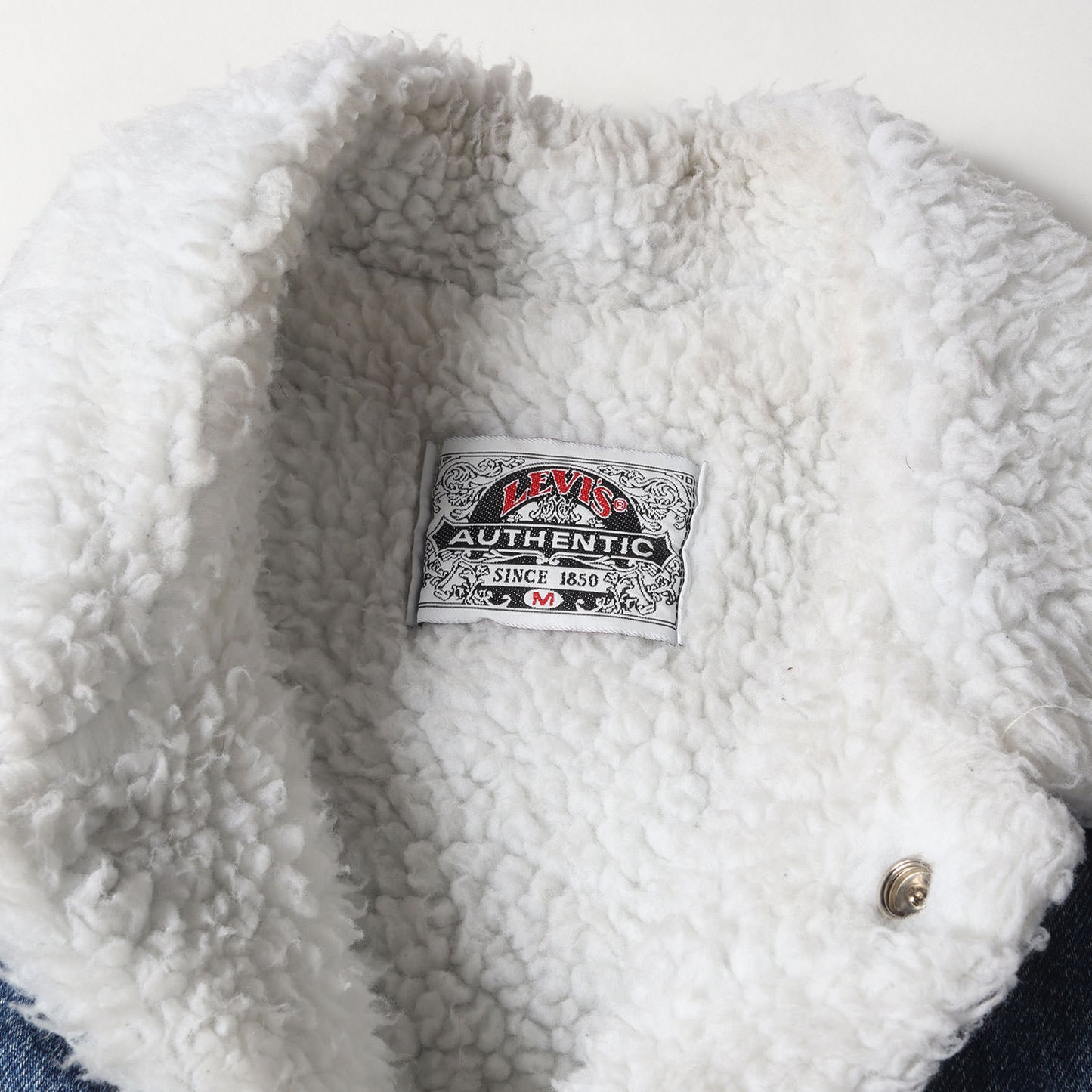 90s 70609-4891 デニム ボア ジャケット / USA製 赤タブ Gジャン