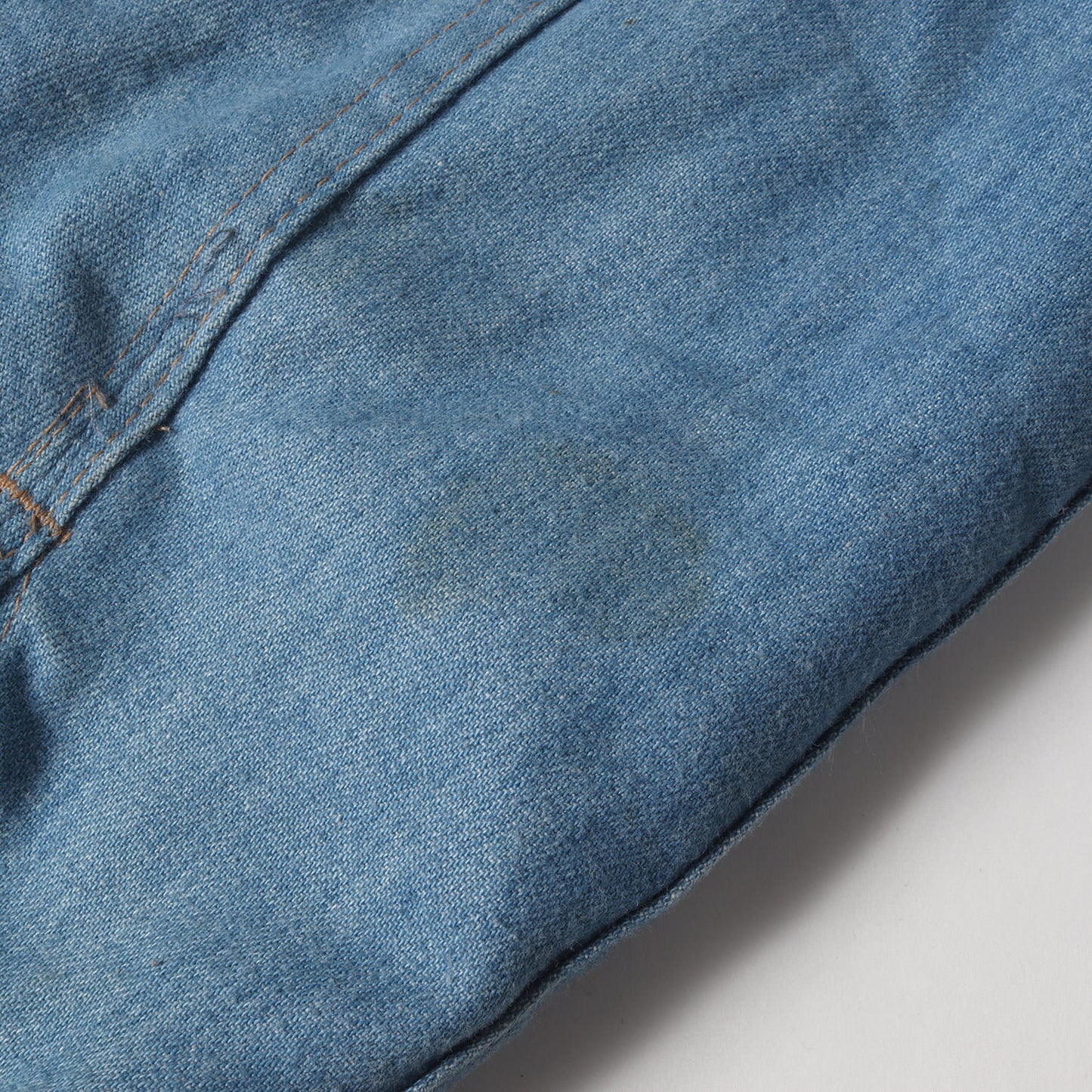 70s - 80s 70608-0812 シャンブレー デニム ボア ジャケット / USA製 オレンジタブ Gジャン