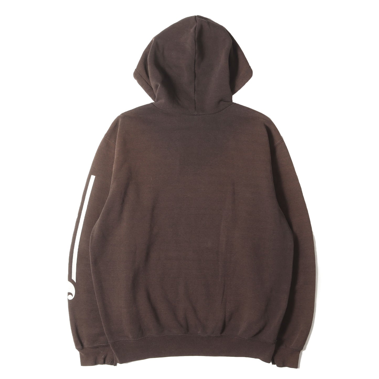 [雰囲気抜群] 00s アームロゴプリント セットイン スウェット パーカー メキシコ製