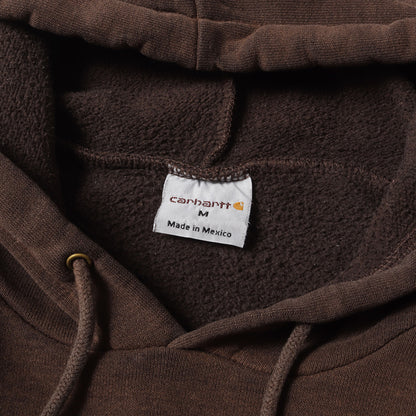 [雰囲気抜群] 00s アームロゴプリント セットイン スウェット パーカー メキシコ製