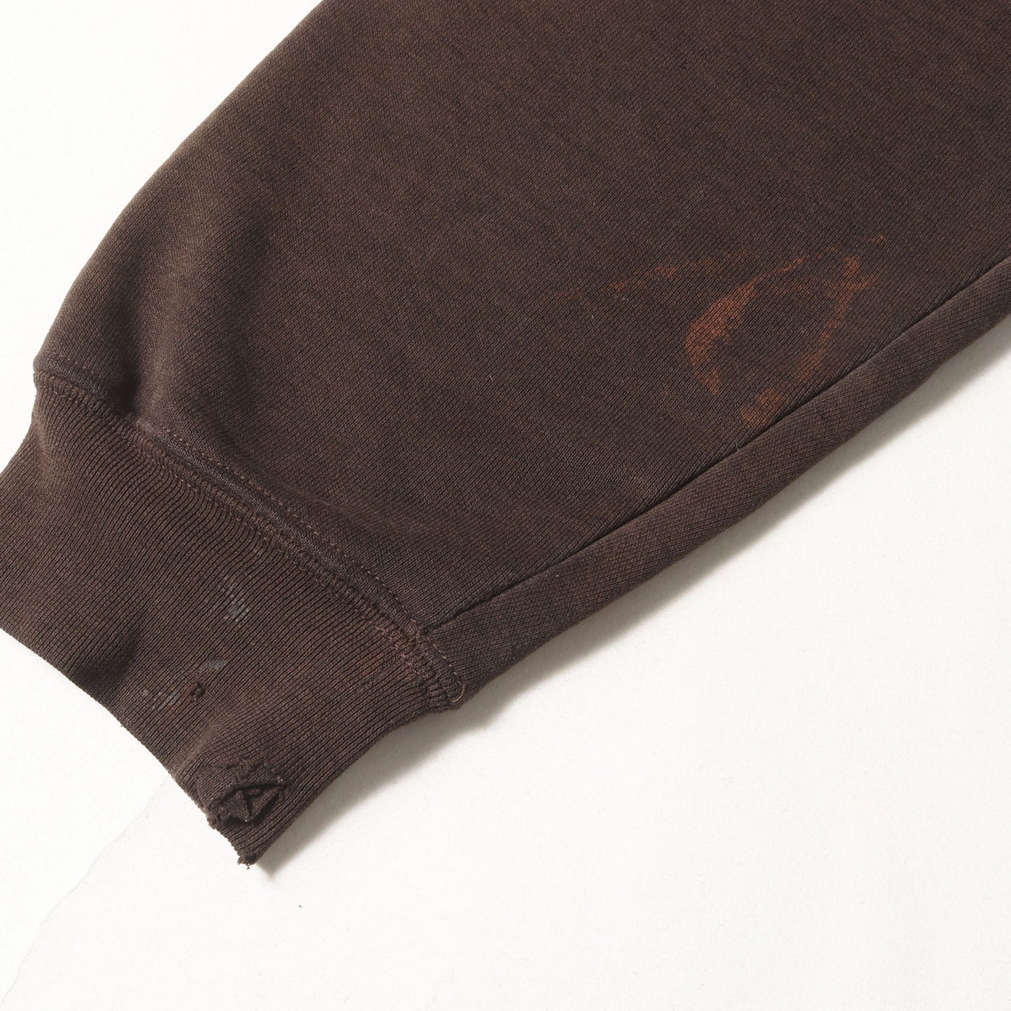 [雰囲気抜群] 00s アームロゴプリント セットイン スウェット パーカー メキシコ製