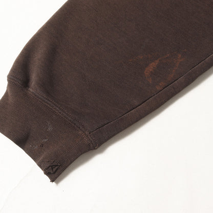 [雰囲気抜群] 00s アームロゴプリント セットイン スウェット パーカー メキシコ製