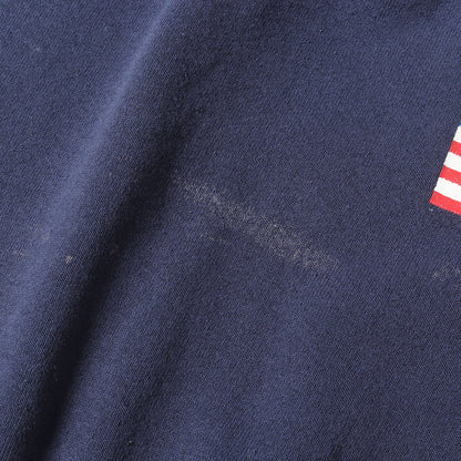 90s USAロゴ プリント ラグラン スウェットシャツ / USA製 Hanes ヘインズ