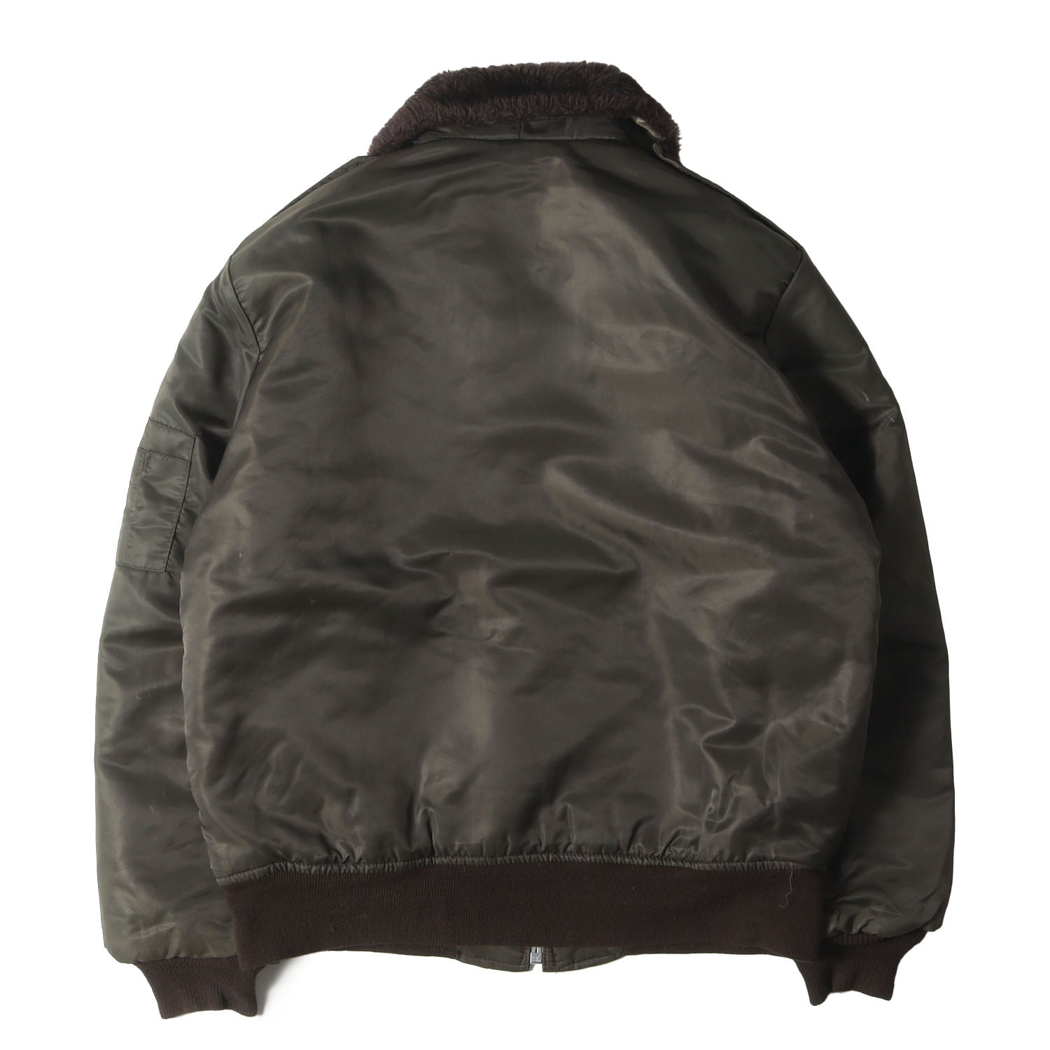 70s USA製 ティンバーキング B-15 フライトジャケット 刺繍 ワッペン