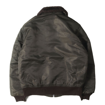 70s B-15タイプ ナイロン フライトジャケット 民間品 / USA製 TIMBER KING