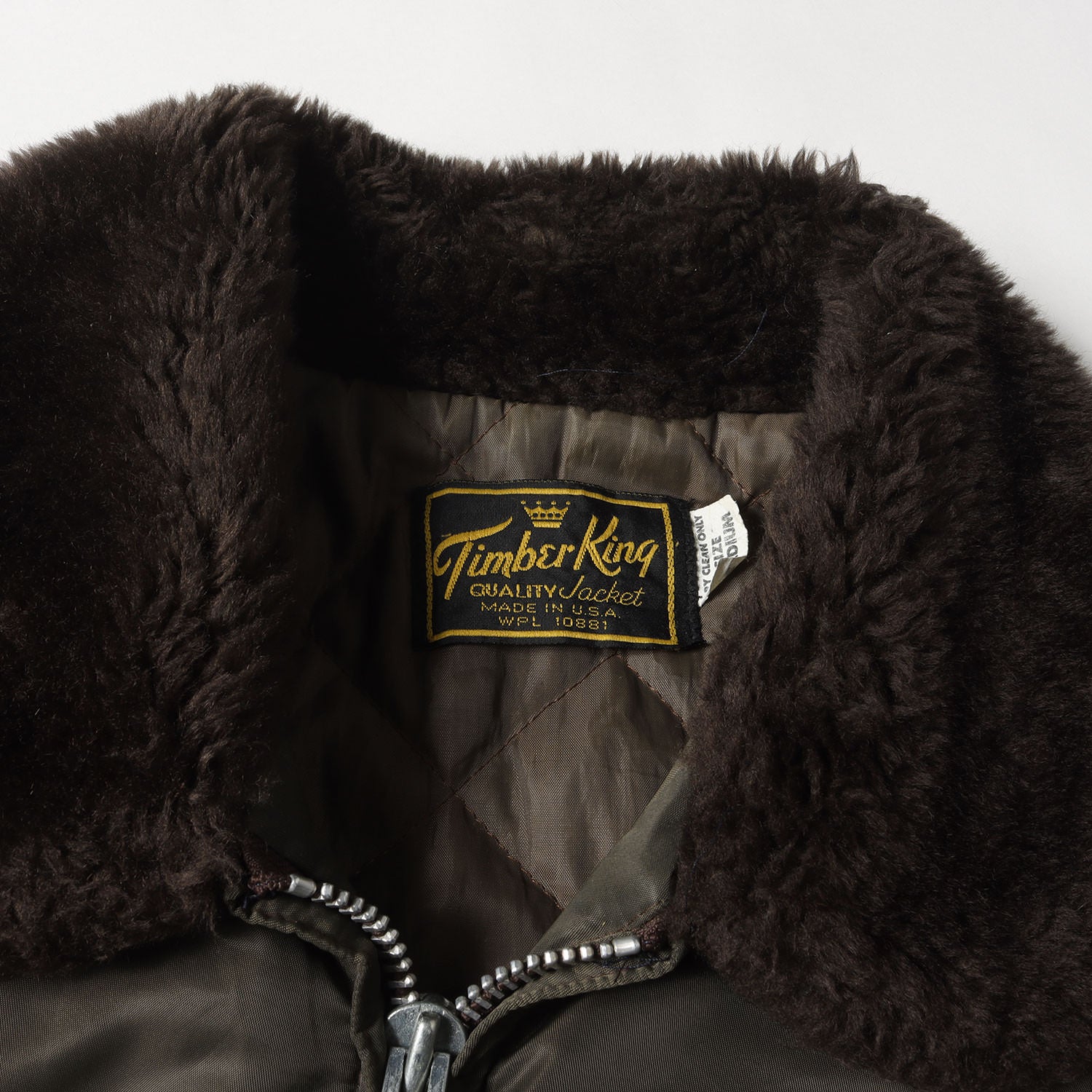 70s USA製 ティンバーキング B-15 フライトジャケット 刺繍 ワッペン