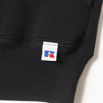 90s 無地 立ち襟 スウェット フルジップ トラック ジャケット / メキシコ製 Russell