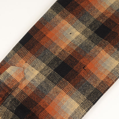 50s オンブレチェック オープンカラー ボード ウール シャツ / USA製 SHANHOUSE WEATHER WINNERS