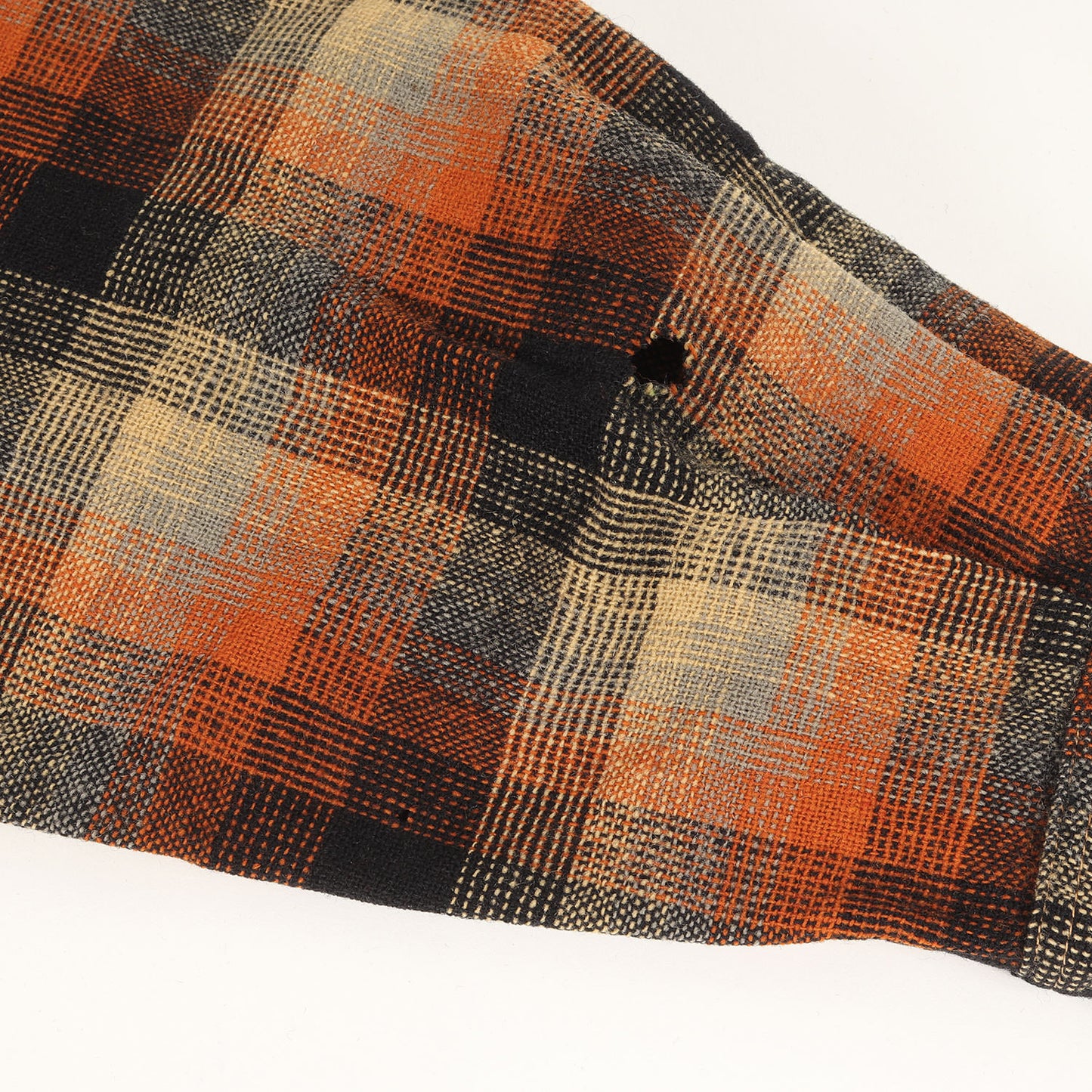 50s オンブレチェック オープンカラー ボード ウール シャツ / USA製 SHANHOUSE WEATHER WINNERS