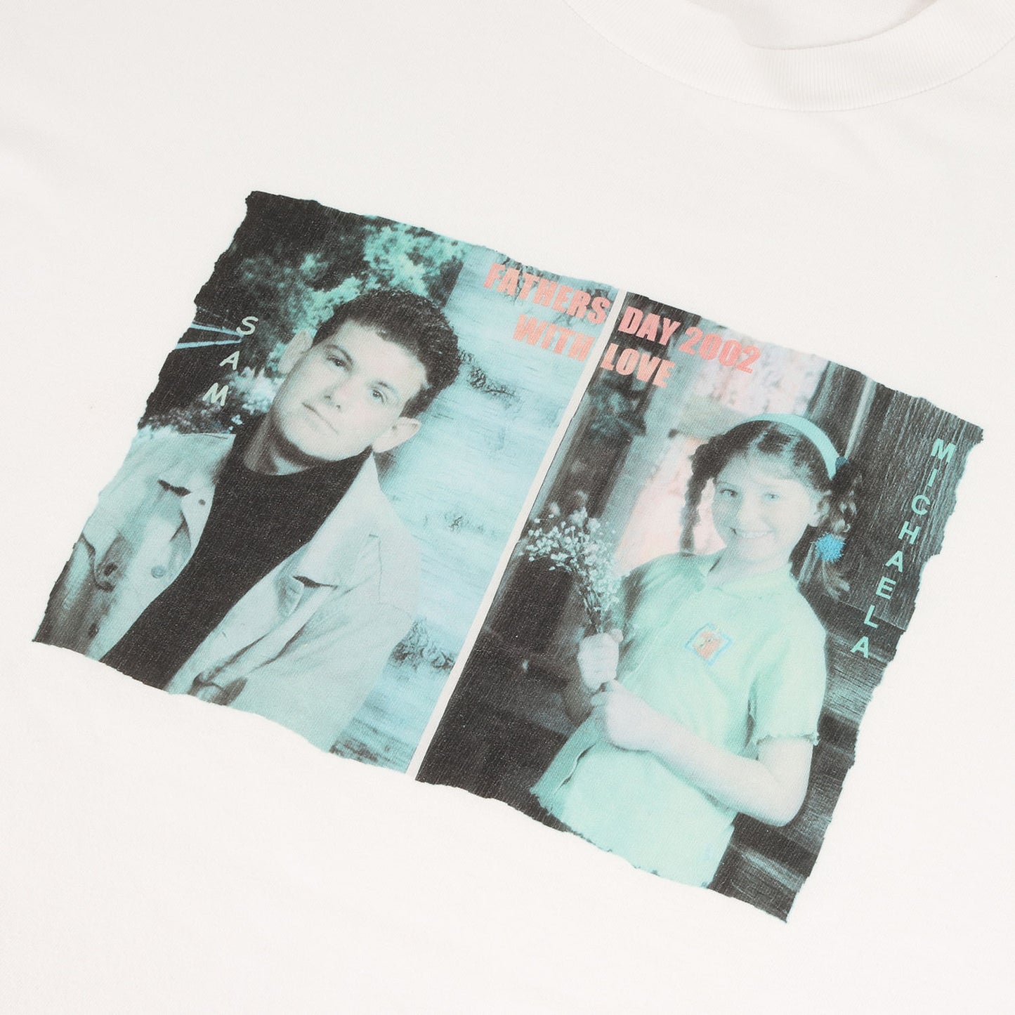 00s 父の日 フォトプリント Tシャツ