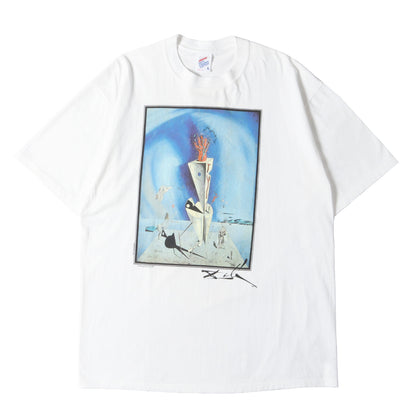 [器官と手] 90s Salvador Dali アートプリント Tシャツ / USA製 サルバドール・ダリ