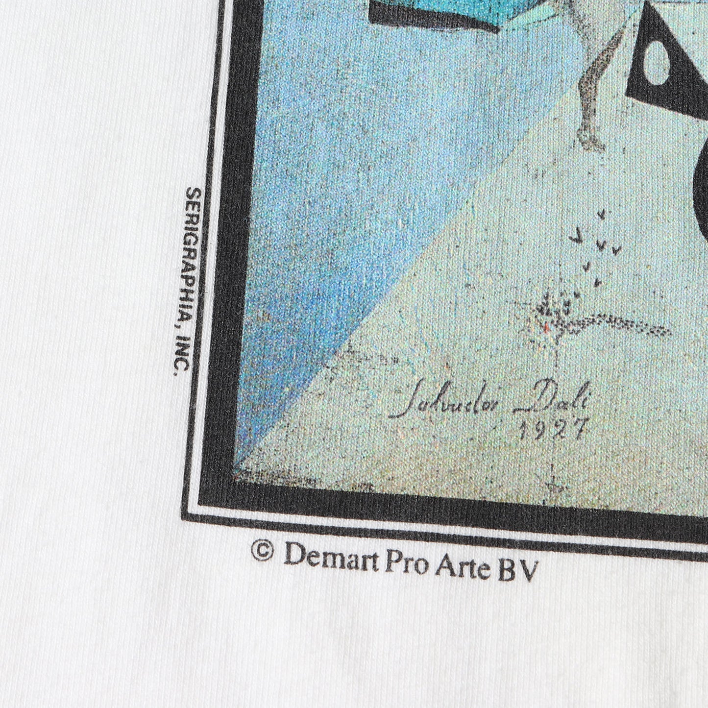 [器官と手] 90s Salvador Dali アートプリント Tシャツ / USA製 サルバドール・ダリ