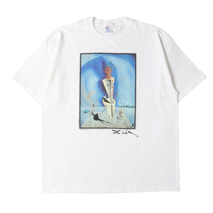 [器官と手] 90s Salvador Dali アートプリント Tシャツ / USA製 サルバドール・ダリ