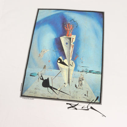 [器官と手] 90s Salvador Dali アートプリント Tシャツ / USA製 サルバドール・ダリ