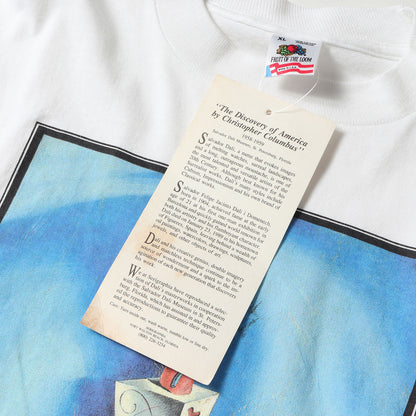 [器官と手] 90s Salvador Dali アートプリント ロングスリーブTシャツ / USA製 サルバドール・ダリ
