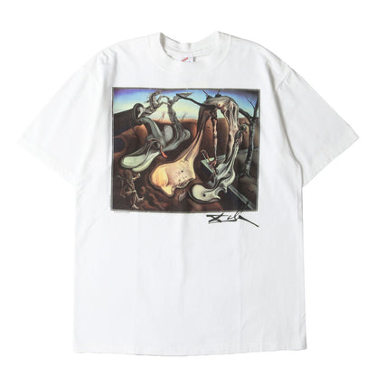 [夜の蜘蛛] 90s Salvador Dali アートプリント Tシャツ / USA製 サルバドール・ダリ
