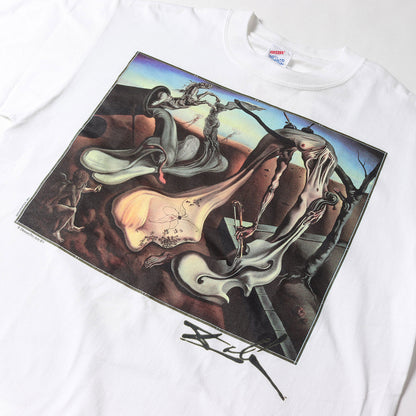 [夜の蜘蛛] 90s Salvador Dali アートプリント Tシャツ / USA製 サルバドール・ダリ