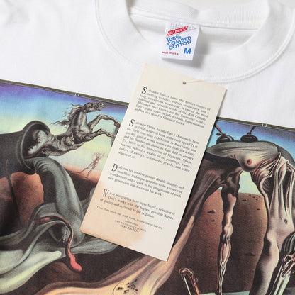 [夜の蜘蛛] 90s Salvador Dali アートプリント Tシャツ / USA製 サルバドール・ダリ