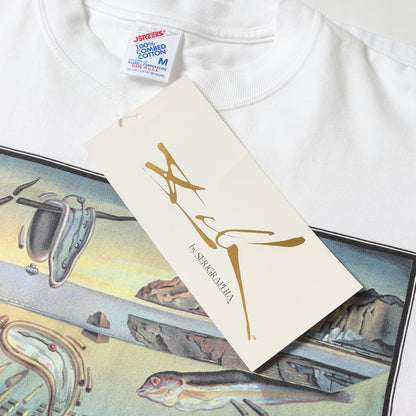 [記憶の固執の崩壊] 90s Salvador Dali アートプリント Tシャツ / USA製 サルバドール・ダリ