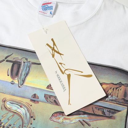 [記憶の固執の崩壊] 90s Salvador Dali アートプリント Tシャツ / USA製 サルバドール・ダリ