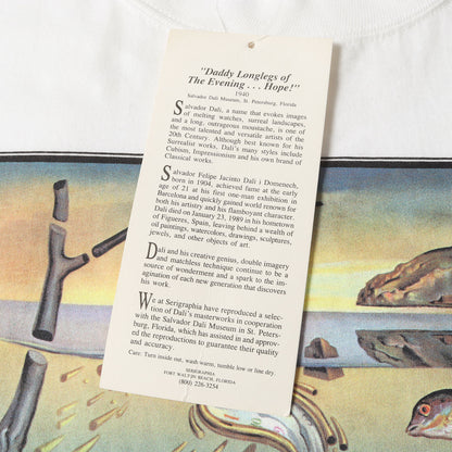 [記憶の固執の崩壊] 90s Salvador Dali アートプリント Tシャツ / USA製 サルバドール・ダリ