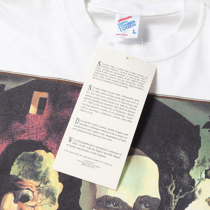 [老年 青年 幼年] 90s Salvador Dali アートプリント Tシャツ / USA製 サルバドール・ダリ