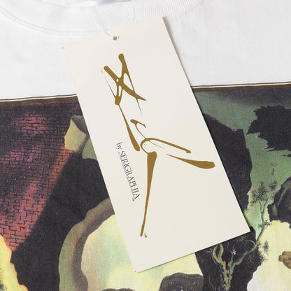 [老年 青年 幼年] 90s Salvador Dali アートプリント Tシャツ / USA製 サルバドール・ダリ
