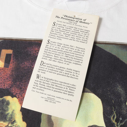 [老年 青年 幼年] 90s Salvador Dali アートプリント Tシャツ / USA製 サルバドール・ダリ