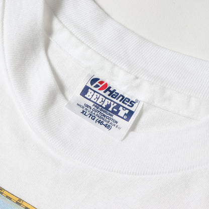 [船を持つ男] 90s Salvador Dali アートプリント ロングスリーブTシャツ / USA製 サルバドール・ダリ