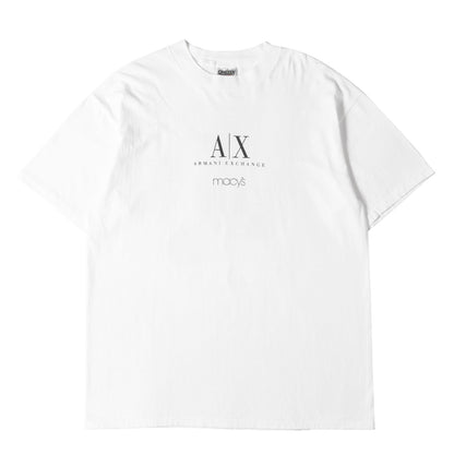 90s ボルトナット 両面プリント ARMANI EXCHANGE Tシャツ