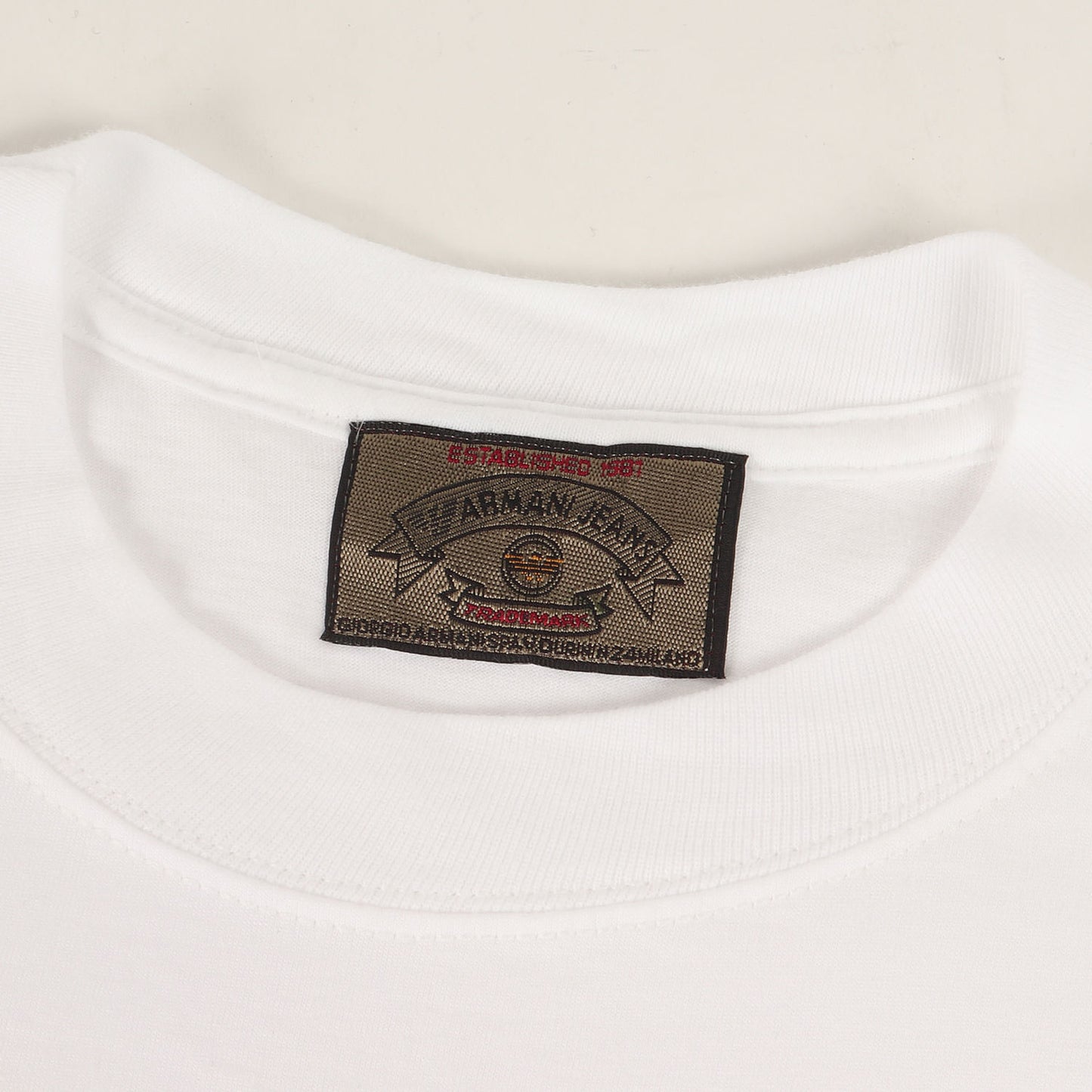 90s ビッグロゴ ARMANI EXCHANGE Tシャツ