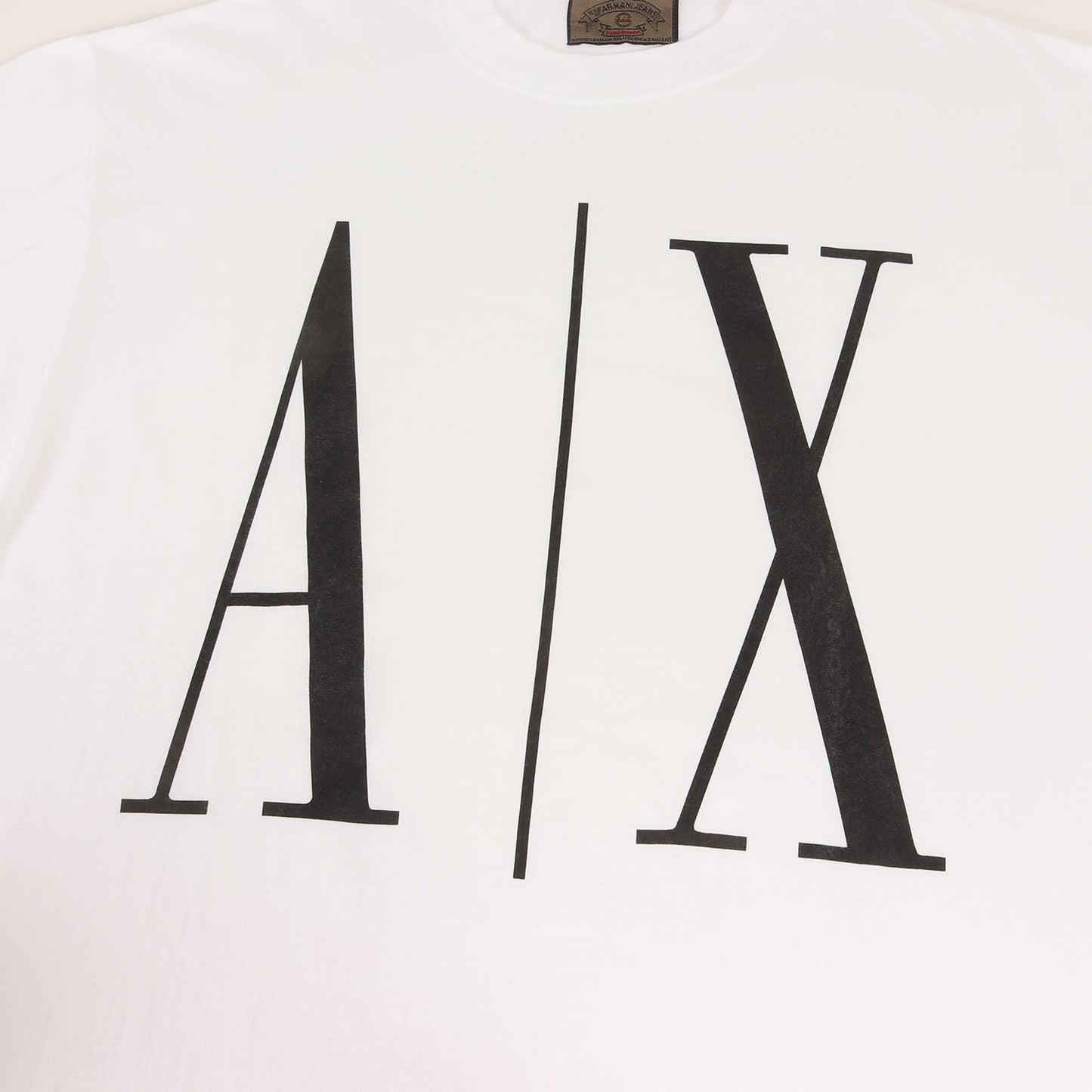 90s ビッグロゴ ARMANI EXCHANGE Tシャツ